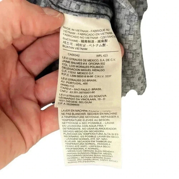 Levi’s Aztec snap western shirt size XL - Picture 7 of 8